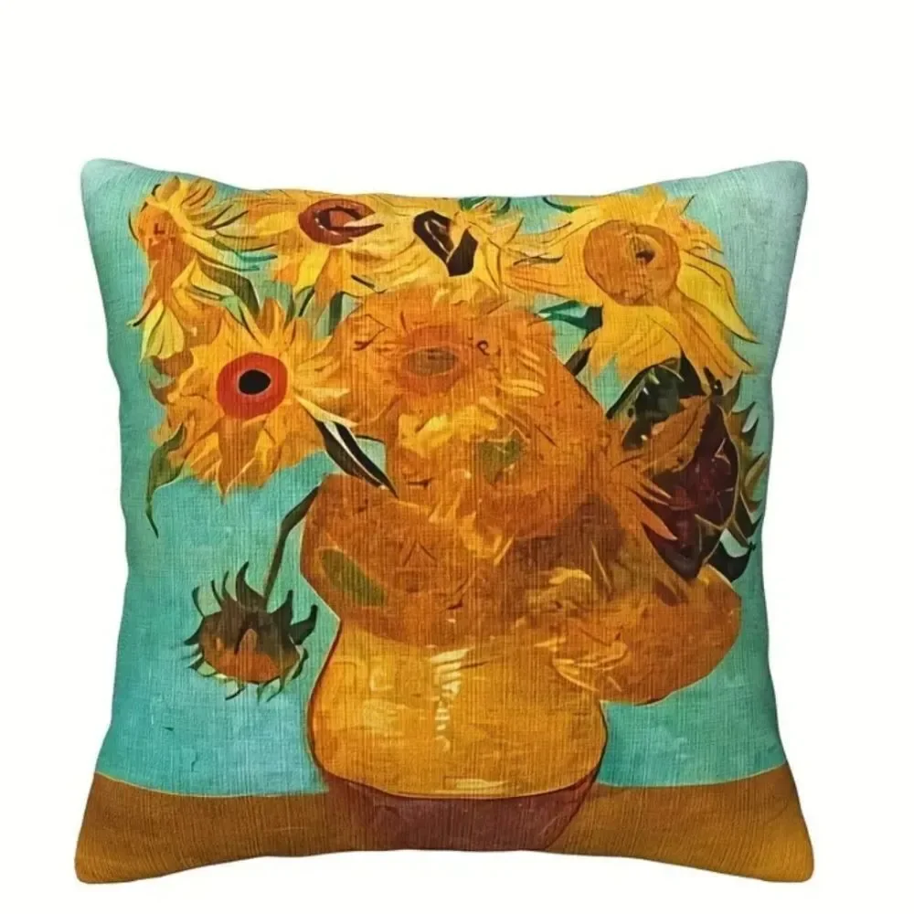 Van Gogh Art Throw Pillow Covers Set